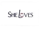 Trademark SHE LOVES + LOGO