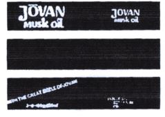 Trademark JOVAN MUSK OIL