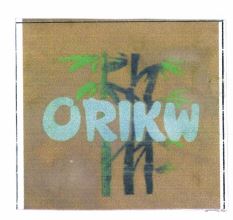 Trademark ORIKW