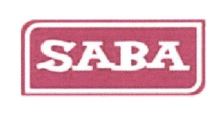 Trademark SABA + LOGO