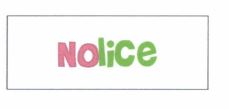 Trademark NOLICE + LOGO