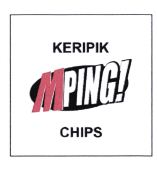 Trademark KERIPIK MPING! CHIPS + LOGO