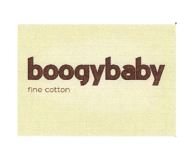 Trademark BOOGYBABY FINE COTTON + LOGO
