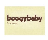 Trademark BOOGYBABY FINE COTTON + LOGO