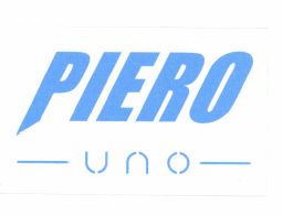 Trademark PIERO UNO + LOGO