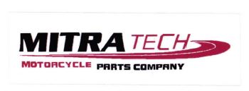 Trademark MITRATECH MOTORCYCLE PARTS COMPANY + LOGO