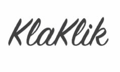 Trademark KLAKLIK + LOGO