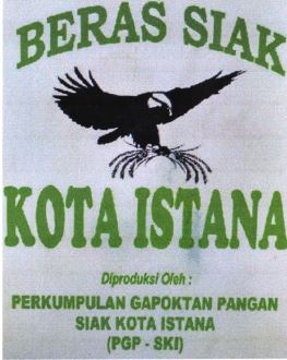 Trademark BERAS SIAK KOTA ISTANA + LOGO