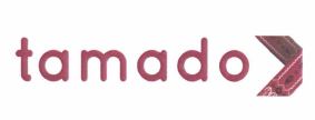 Trademark TAMADO + LOGO