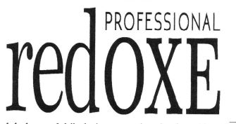 Trademark PROFESSIONAL REDOXE + LOGO