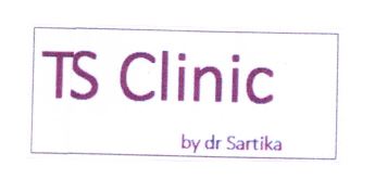 Trademark TS CLINIC BY DR. SARTIKA + LOGO