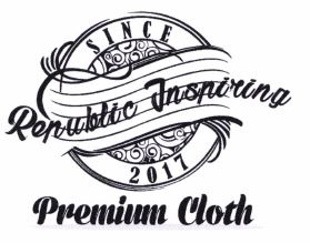 Trademark republic inspiring premium cloth+LOGO