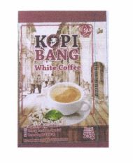 Trademark SAJP KOPI BANG WHITE COFFEE + LUKISAN