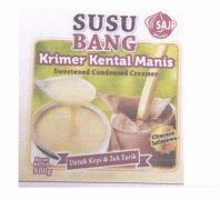 Trademark SAJP SUSU BANG KRIMER KENTAL MANIS + LUKISAN