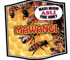 Trademark MADU MURNI ASLI PURE HONEY MAWANGI + LUKISAN