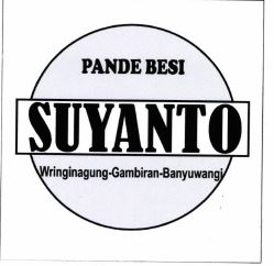 Trademark PANDE BESI SUYANTO+LOGO