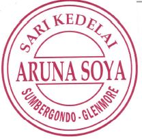 Trademark ARUNA SOYA SARI KEDELAI SUMBERGONDO GLENMORE + LOGO