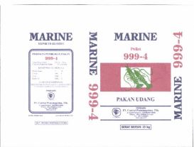 Trademark MARINE 999-4 + LUKISAN