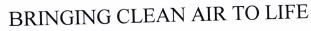 Trademark BRINGING CLEAN AIR TO LIFE