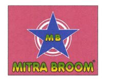 Trademark MB MITRA BROOM + LOGO