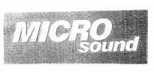 Trademark MICRO SOUND