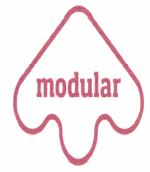 Trademark MODULAR + LOGO