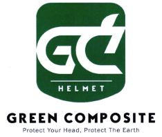 Trademark GC (GREEN COMPOSITE) HELMET + LOGO