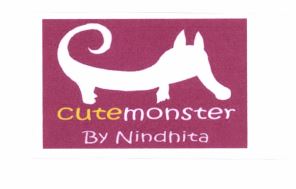 Trademark CUTEMONSTER BY NINDHITA + LOGO