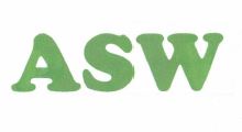 Trademark ASW + LOGO