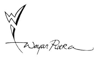 Trademark WAYAN PUTRA + LOGO