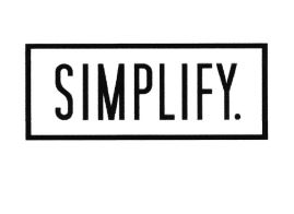 Trademark SIMPLIFY. + LOGO