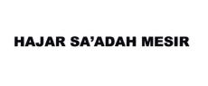 Trademark HAJAR SA'ADAH MESIR