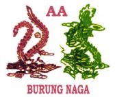 Trademark AA BURUNG NAGA + LUKISAN