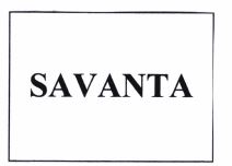 Trademark SAVANTA