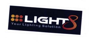 Trademark LIGHT8 YOUR LIGHTING SOLUTION + LOGO