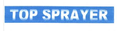 Trademark TOP SPRAYER