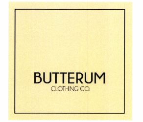 Trademark BUTTERUM CLOTHING CO