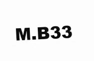 Trademark M.B33