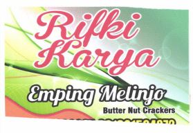 Trademark RIFKI KARYA EMPING MELINJO + LUKISAN