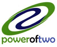 Trademark POWEROFTWO + LOGO