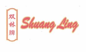 Trademark SHUANG LING + KARAKTER HURUF NON LATIN + LOGO