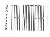 Trademark TAK NAMPAK + LOGO