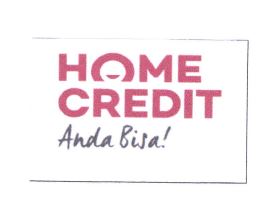 Trademark HOME CREDIT ANDA BISA! + LOGO