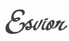 Trademark ESVIOR + LOGO