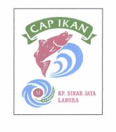 Trademark CAP lKAN SJ LABURA + LOGO