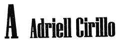 Trademark Adriell Cirillo + logo A