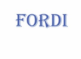 Trademark FORDI + LOGO