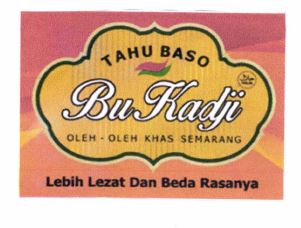 Trademark TAHU BASO BU KADJI + LUKISAN