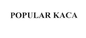 Trademark POPULARKACA