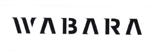 Trademark WABARA + LOGO